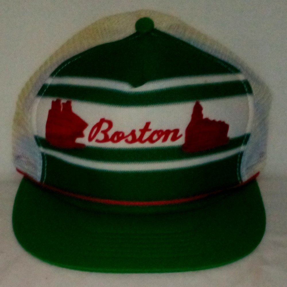 Vintage Boston Baseball Cap: Adjustable. Retro. Unisex